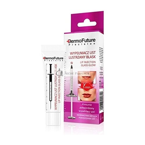 DermoFuture Präzisions Anti-Aging Lippeninjektor Glas Glow