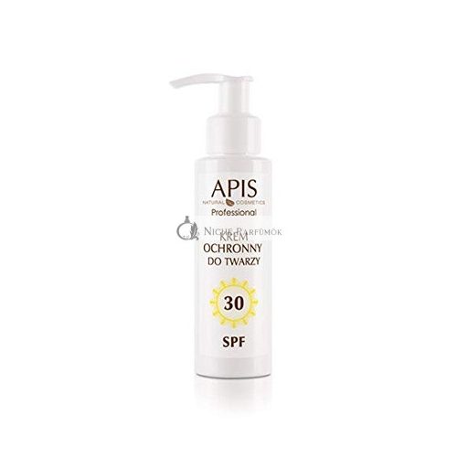 APIS Védő Arckrém SPF 30 Tengeri Alga, Selyemfehérje, Aloe, Shea Vaj, Argán Olaj 100ml