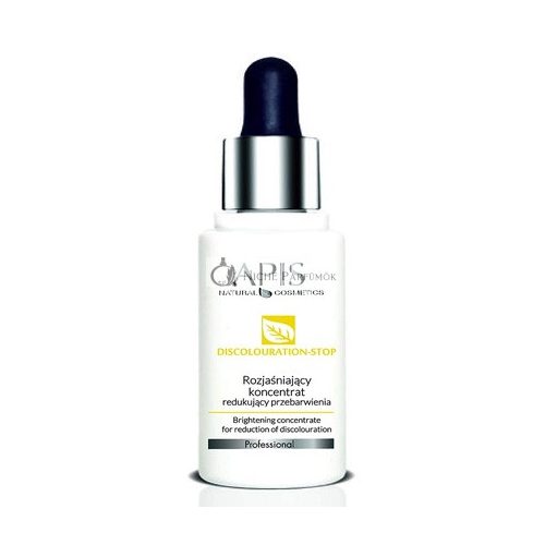 APIS DISCOLOURATION-STOP Arcbőr Világosító Koncentrátum Alga, Uborka és Grapefruit, 30ml