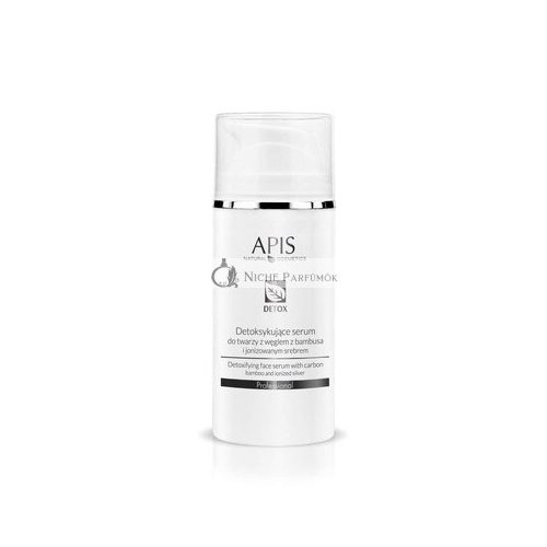 APIS DETOX Detoxifying Serum Bambuszsárral és Ionizált Ezüsttel, 100ml