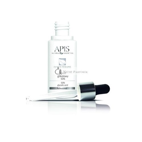 APIS GLYCO TERAPIS Glykolsav 50% pH 1,5 Hámlasztás és Arcbőrápolás, 30ml