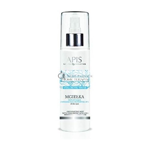 APIS Home Terapis Sauerstoff Hydratisierendes Spray 2-in-1 mit Hyaluronsäure, Aloe-Extrakt und Mineralien, 150ml