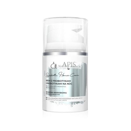 Apis Synbiotische Hauspflegecreme mit Probiotika und Präbiotika für die Nacht, 50ml