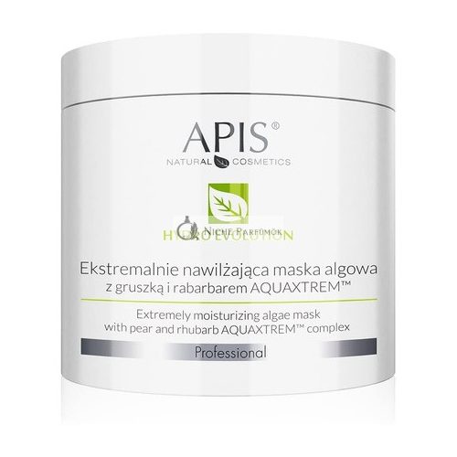 Apis Professional Hydro Evolution Extrém Hidratáló Alga Maszk Körtével és Rózsaszín Rhabarber AQUAXTREM™ 200g