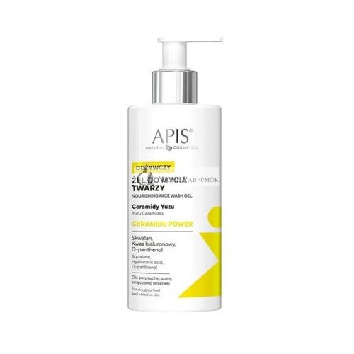 Apis Ceramide Power Tápláló Arctisztító Gél, 300ml