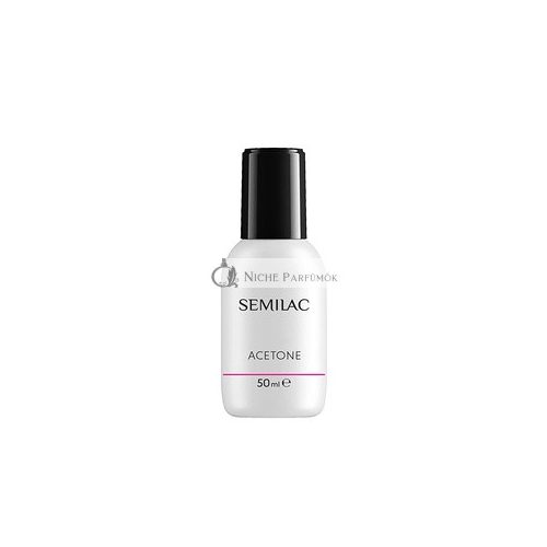 Semilac Aceton Nagellackentferner 50ml - Dermatologisch Getestet