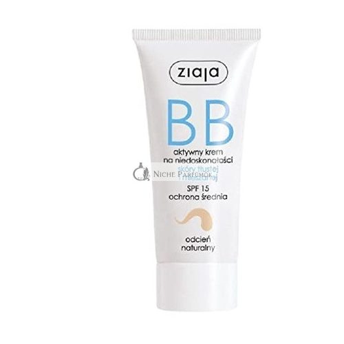 Ziaja BB Creme für fettige und Mischhaut Hell, 50ml