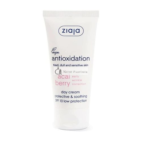 Ziaja Gesichtscreme Beeren Acai Tagescreme SPF10, 50ml