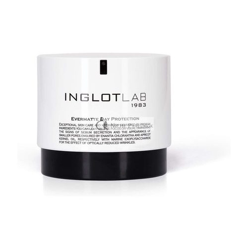 Inglot Lab Evermatte Nappali Védő Arckrém Coenzyme Q10, Sárgabarackmag Olajjal és Enantia Chlorantha Kéreg Kivonattal, 50ml