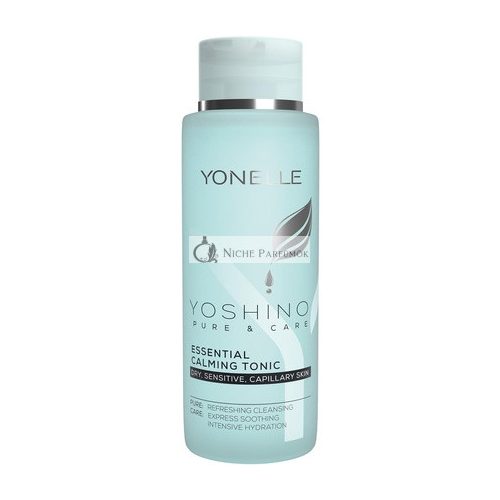 YONELLE Hyaluronsäure D-Panthenol Jeju Blütenessenz Gesichtstoner Yoshino Pure & Care 400ml - Beruhigend