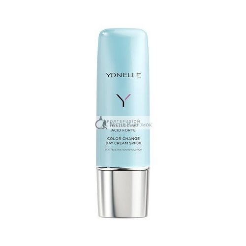 YONELLE Fortefusion Arckrém Hyaluronsavval SPF 30 - Ragyogó krém, 50ml