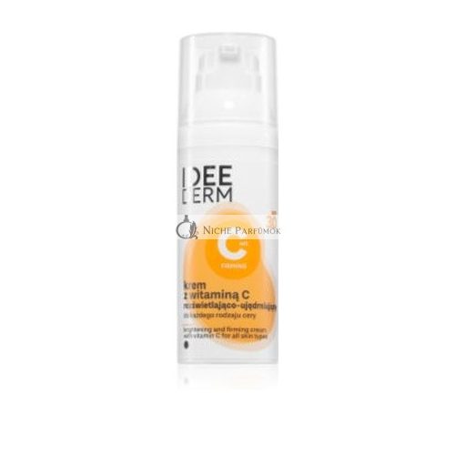 Ideepharm Idee Derm Vitamin C 50 Ml - Aufhellende und Stärkende Tagescreme mit SPF 30