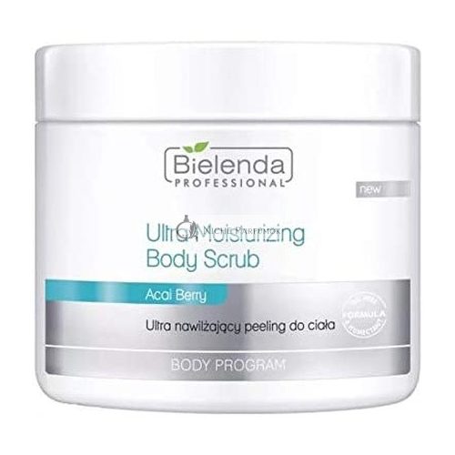 Bielenda Professional Ultra Feuchtigkeitsspendendes Körperpeeling, 550g, Stapiż Haarshampoo 15ml oder Maske 10ml