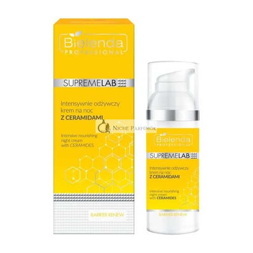 BIELENDA PROFESSIONAL SupremeLab Barrier Renew Intenzív Éjszakai Krém Ceramidokkal, 50ml