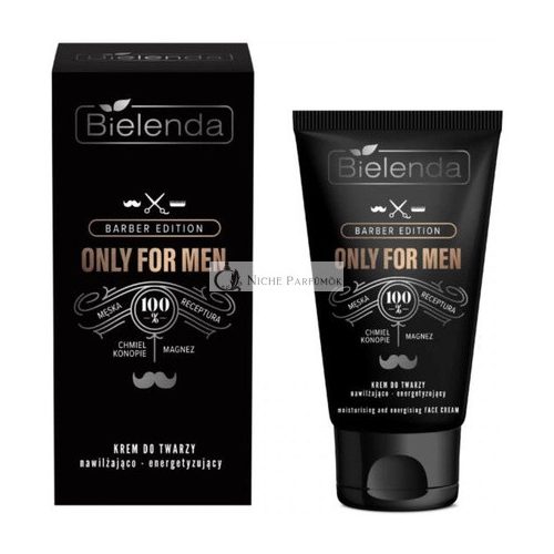 Bielenda Barber Edition Nur für Männer Feuchtigkeits- und Energiespendende Gesichtscreme 50ml