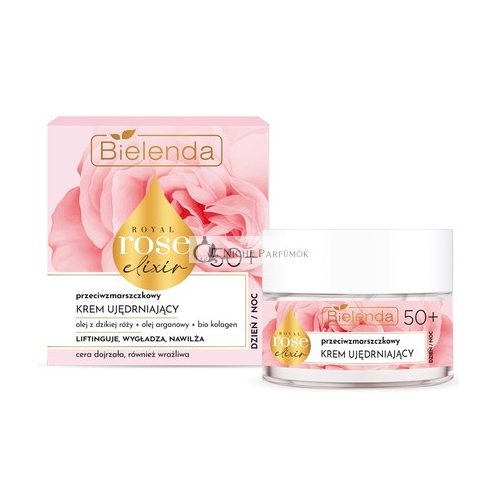 Bielenda Royal Rose Elixier Anti-Aging Creme für das Gesicht Tag und Nacht, 50ml