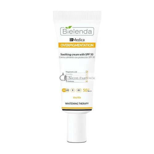 Bielenda Dr Medica Beruhigende Creme gegen Überpigmentierung mit SPF 50 50ml