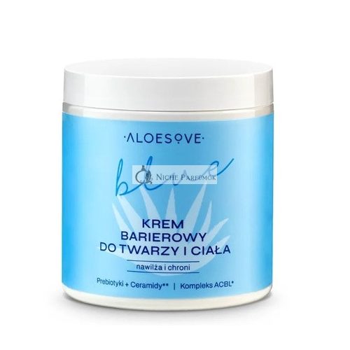 Aloesove Blauer Creme für Gesicht und Körper Barrier Okluzív, 250ml