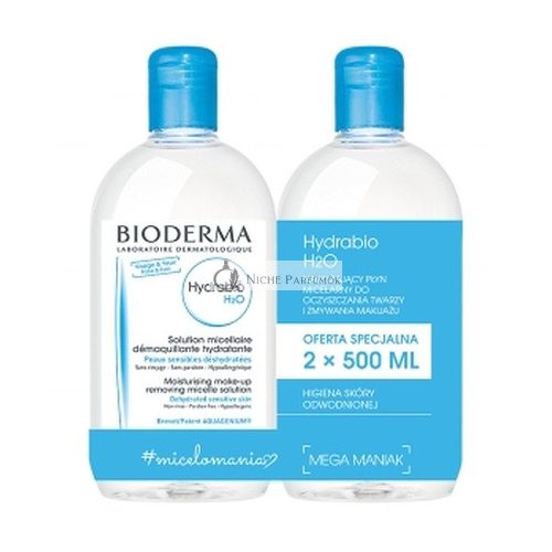 Bioderma Hydrabio H2o Micellás Lotion Hidratáló, 500ml