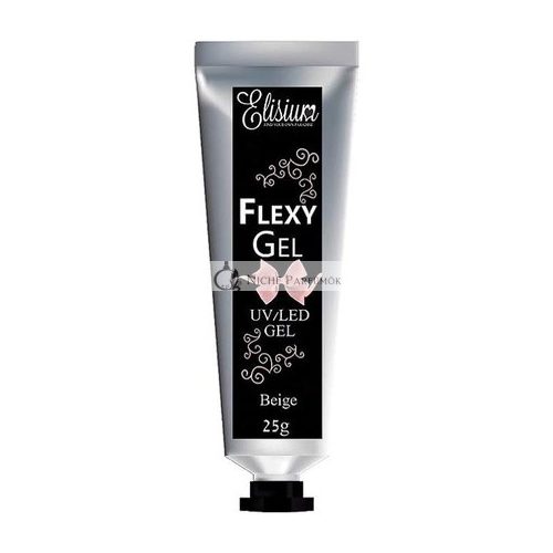 Elisium Flexygel Cover Beige Nagelpflege Maniküre Aufbau-Gel UV/LED, 25g