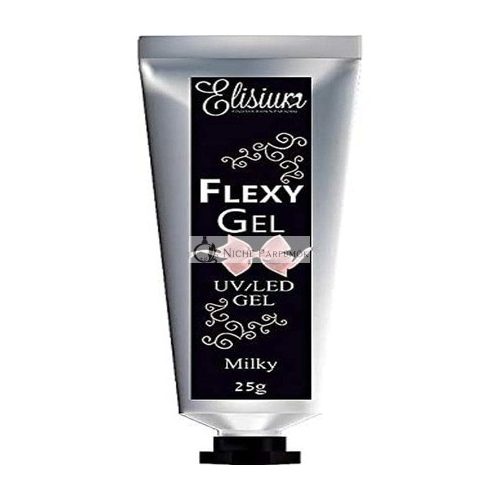 Elisium Flexygel Milky Nagelpflege Maniküre Aufbaugel UV/LED 25g