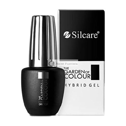 Silcare Gel Top No Wipe Dry Super Shine 9g UV Nagellack Gel Hybrid-Maniküre