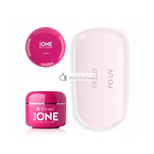 Silcare Base One UV Gel Builder Pink - 15g