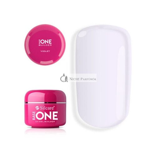 Silcare Gel Basis One Nagelaufbau Gel Violett 30g