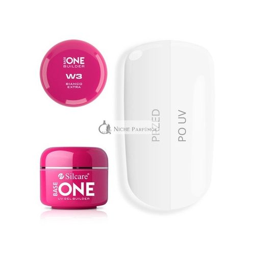 Silcare Silcareuv Base One Bianco W3 Extra Nagelgel 5g