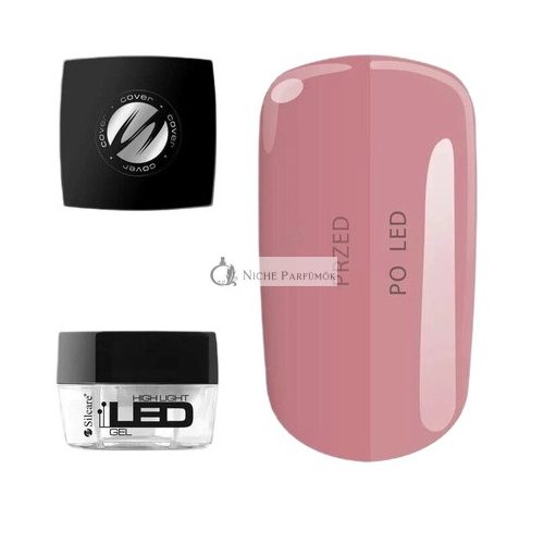 Silcare LED Highlight Gel Aufbau Gel für Nägel, 15g