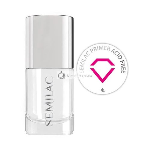 Semilac Säurefreier UV LED Nagelgel Primer 7ml, Schützt die Nägel vor Verletzungen