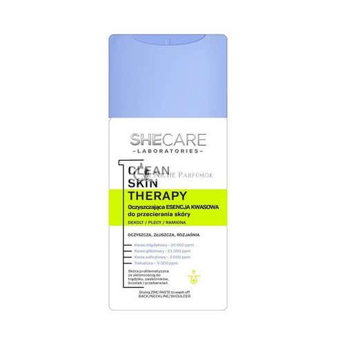 Shecare Tisztító Savas Esszencia Testbőrre, 150ml