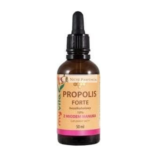 Propolisz Forte 10% 140mg Manuka Méz 168mg Csepp 50ml