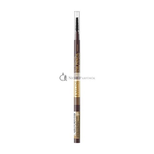 Eveline Cosmetics Micro Precision Ultra Precise Eyebrow Pencil Sötétbarna 43 EU Red