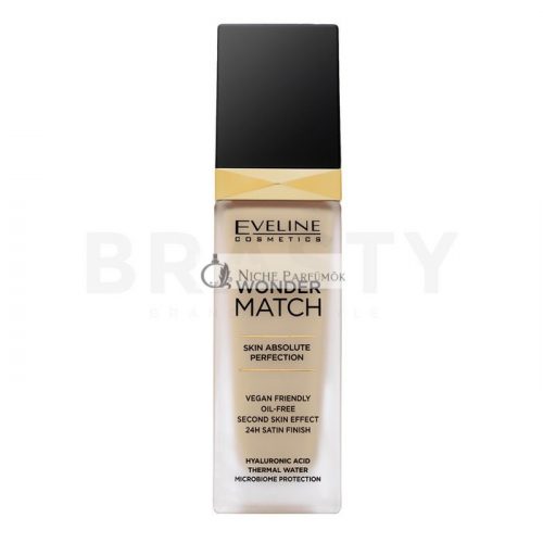 Eveline Wonder Match Skin Absolute Perfection hosszan tartó make-up az egységes és világosabb arcbőrre 05 Light Porcelain 30 ml