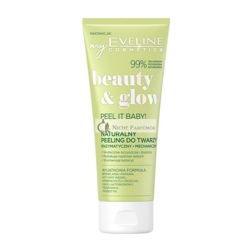 Eveline Cosmetics Beauty & Glow Természetes Arcradír, 75ml