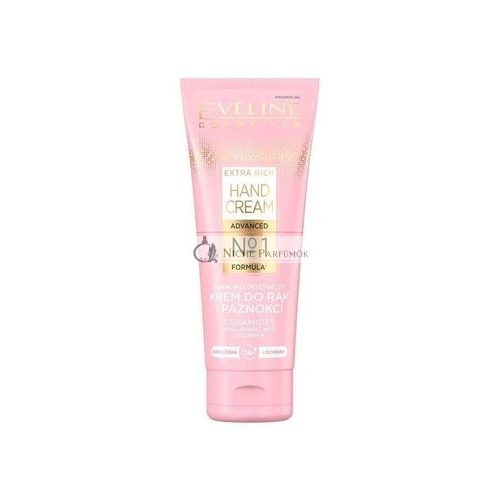 Eveline Extra Reich No1 Tiefen-Nährend Reparatur Hand- und Nagelcreme, 75ml