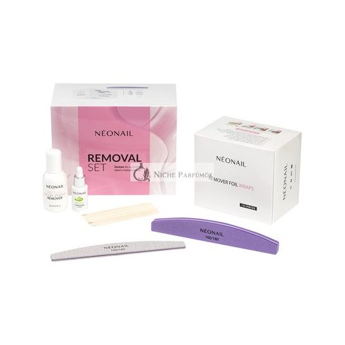 NEONAIL Komplettes UV-Nagellackentferner-Set mit Nagelöl