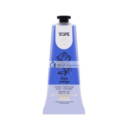 Yope Természetes Kézkrém Soul Aqua Energia, 50ml