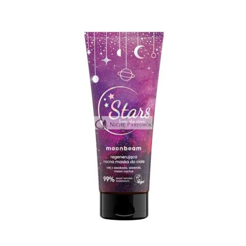 Stars Regenerierende Nährende Feuchtigkeitsspendende Nachtkörpermaske Moonbeam OnlyBio 100g