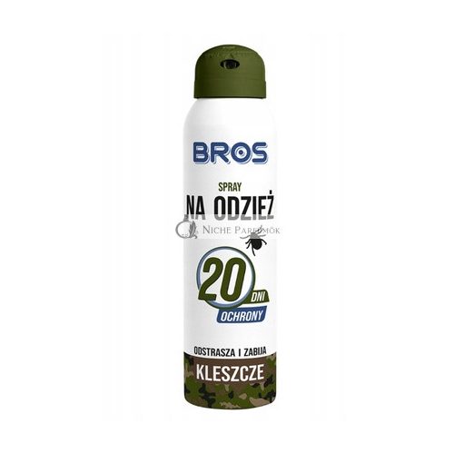 Bros Clothing Spray 90 ml - Effektives Insektenabwehrmittel