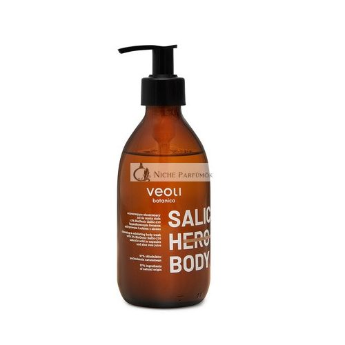 Veoli Botanica Salic Hero Testtisztító és Hámlasztó Gél, 280ml