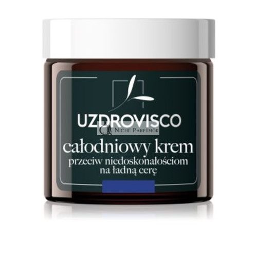 Uzdrovisco Violet All-Day Cream - Hydratisierende Creme für Ungleichmäßige Haut, 50 ml