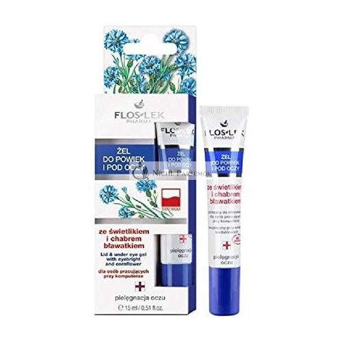 Floslek Pharma Augen-Gel für Augenlider und Tränensäcke 15ml