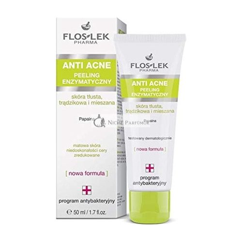 Floslek Pharma Anti Acne Enzim Hámlasztó, 50ml