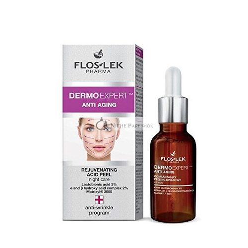 Floslek Pharma DERMO EXPERT Anti Aging Acid Peel Mandula Savval