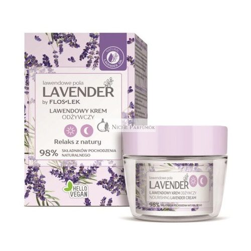 Floslek Lavendel Nährende Creme für Tag und Nacht, 50ml