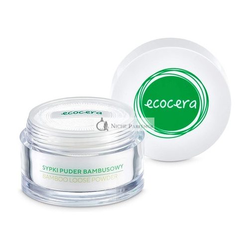 ECOCERA Bambusloses Puder Transparent für fettige und Mischhaut, hypoallergen, 100g