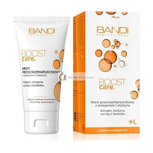 Bandi Boost Care Tages- und Nacht-Anti-Aging-Creme mit Kollagen und Elastin 50ml