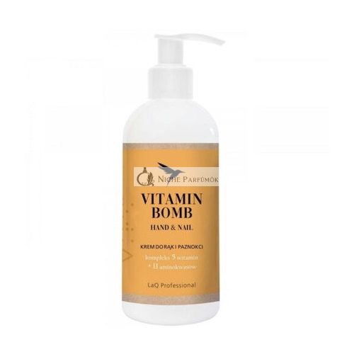 Vitamin Bomb Hand- und Nagelcreme 300ml LaQ